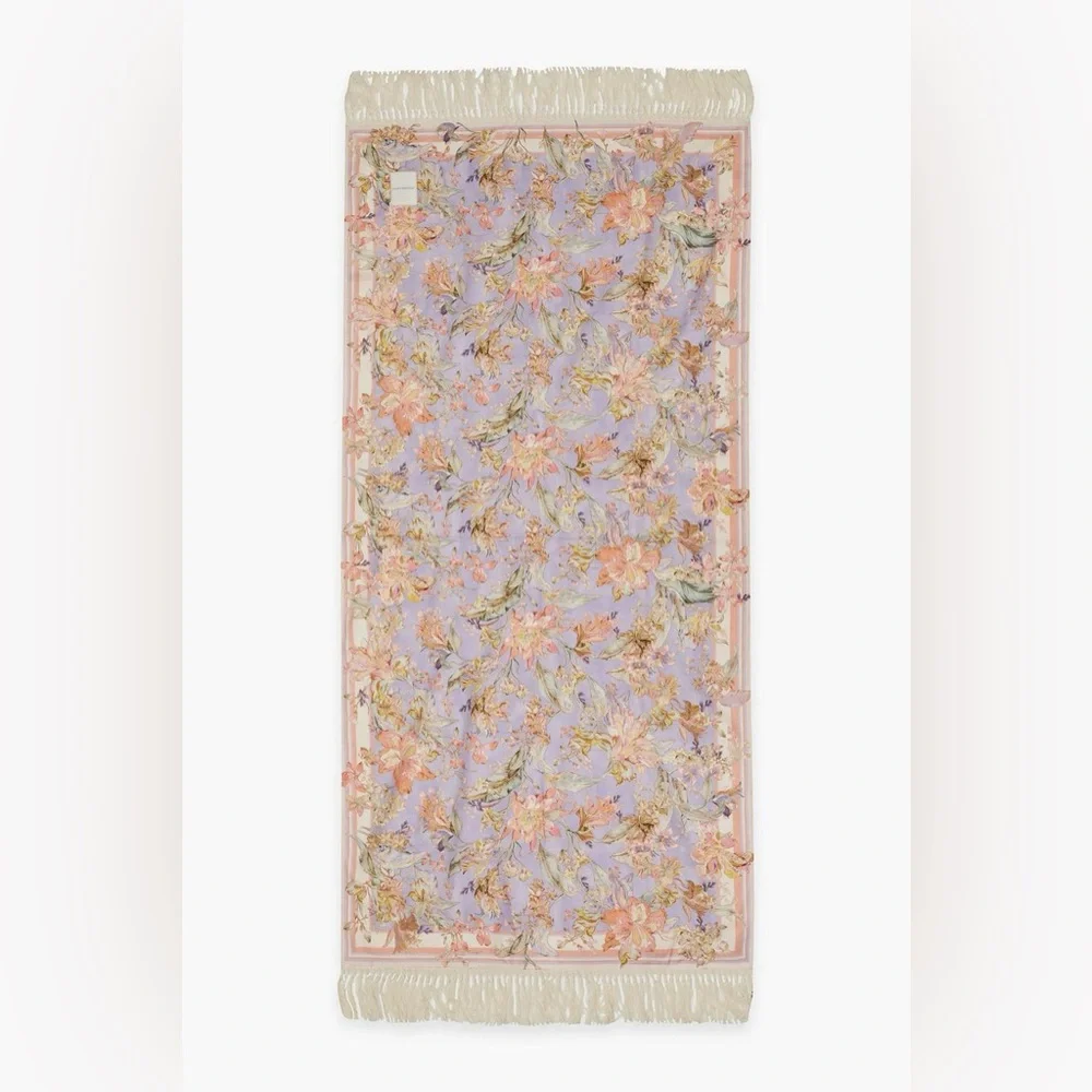 Zimmermann Multicolor Floral Beach Towel - Picture 2 of 7